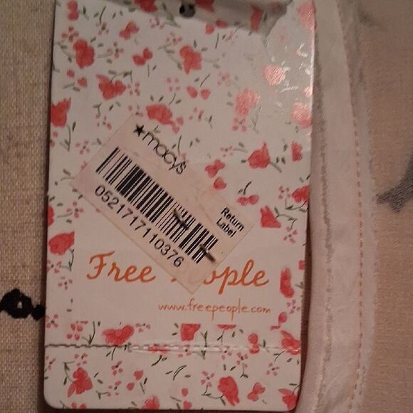 NWT Free People Light Pink Buttoned Layered Romantic Flowy Blouse Size Small - Picture 9 of 16